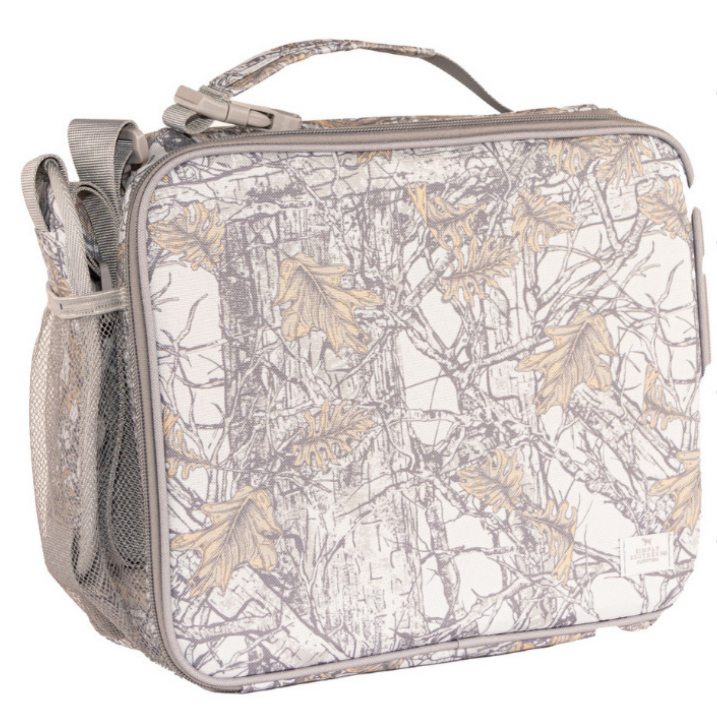 White Camo Backpack/Lunchbox